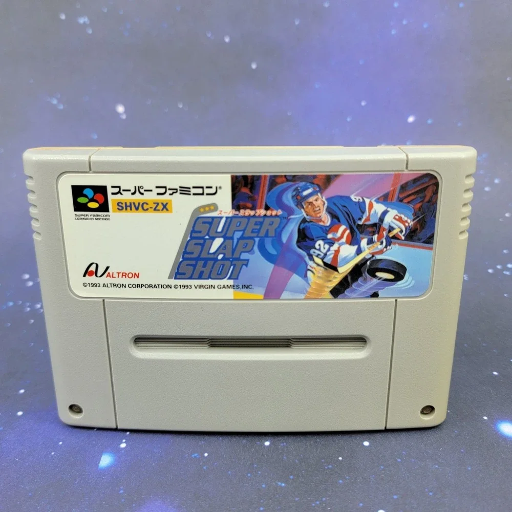 Super Slap Shot (Nintendo Super Famicom) Japanese Video Game 0796